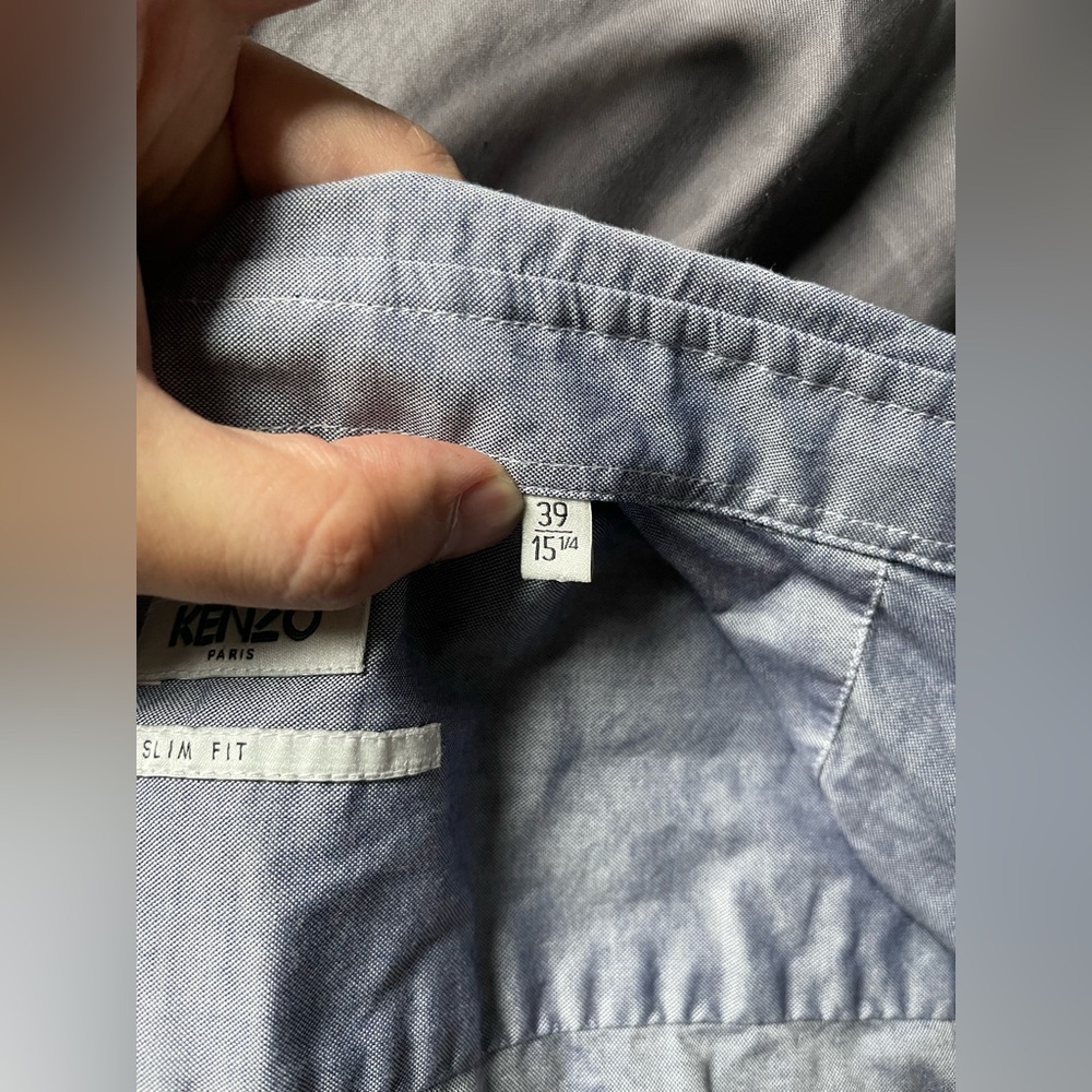 Kenzo Button Down Small Eye Shirts - image 2
